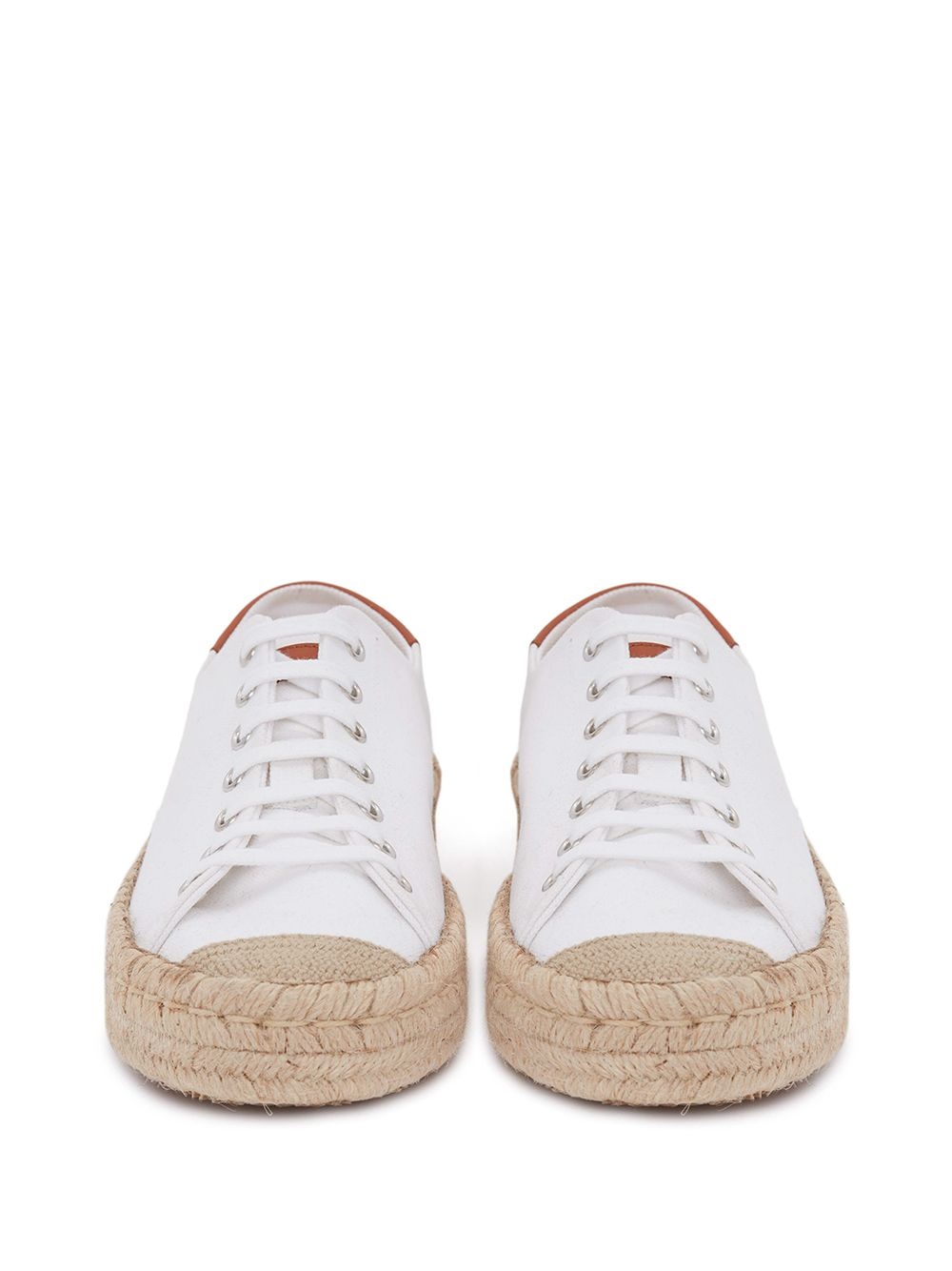 lace-up espadrille sneakers - 3