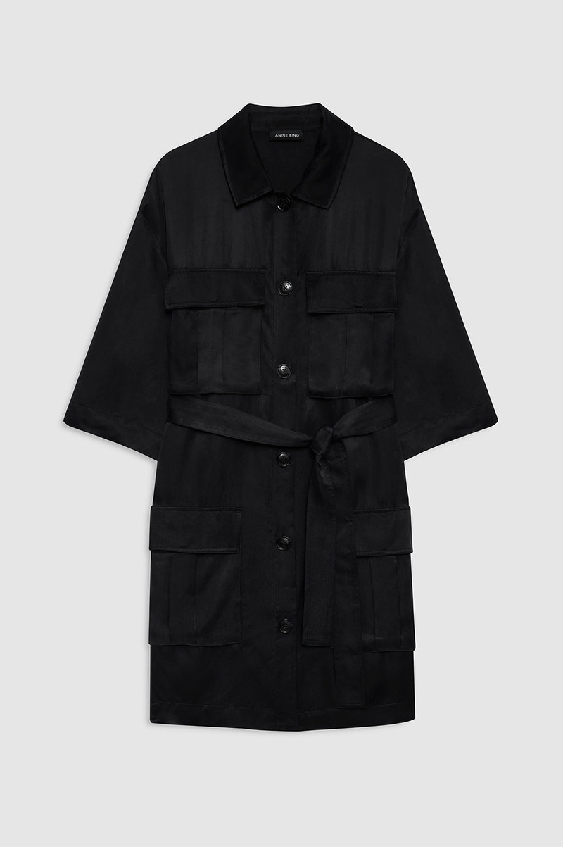 Geri Dress - Washed Black 1