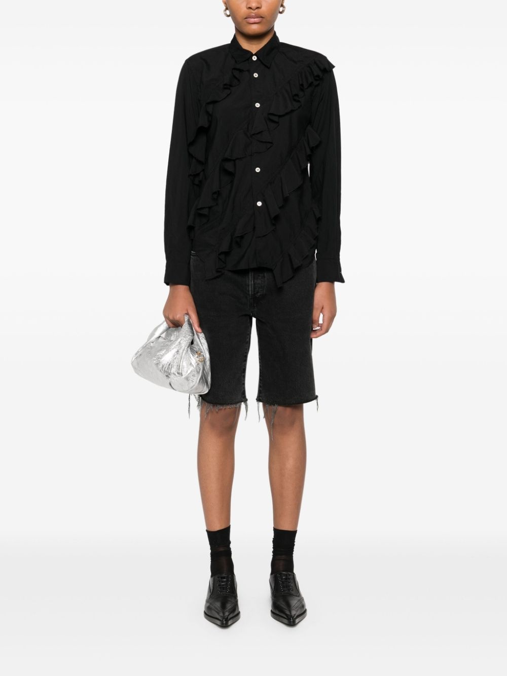 ruffled blouse - 3