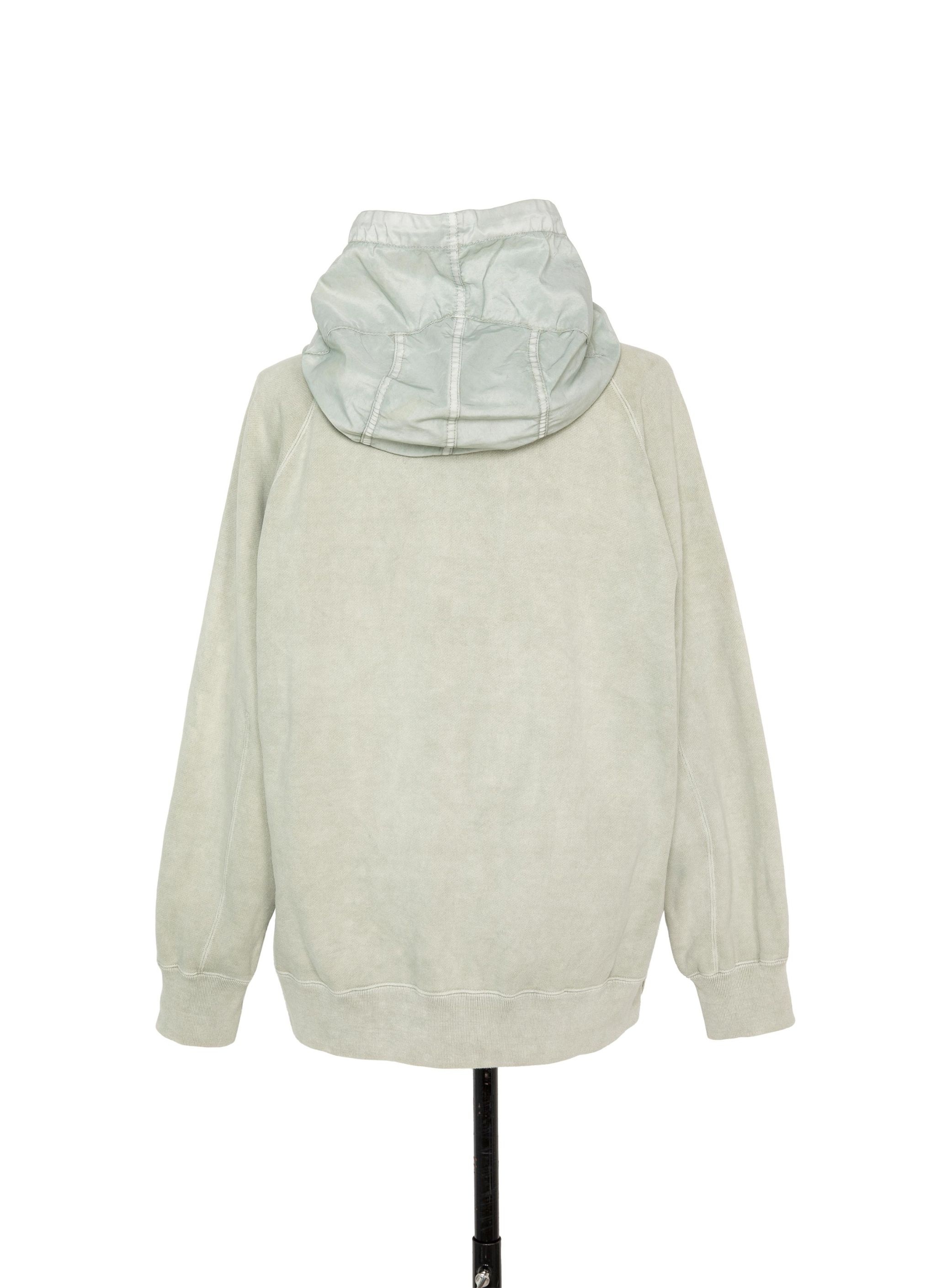 Garment Dye Cotton Jersey Hoodie - 4