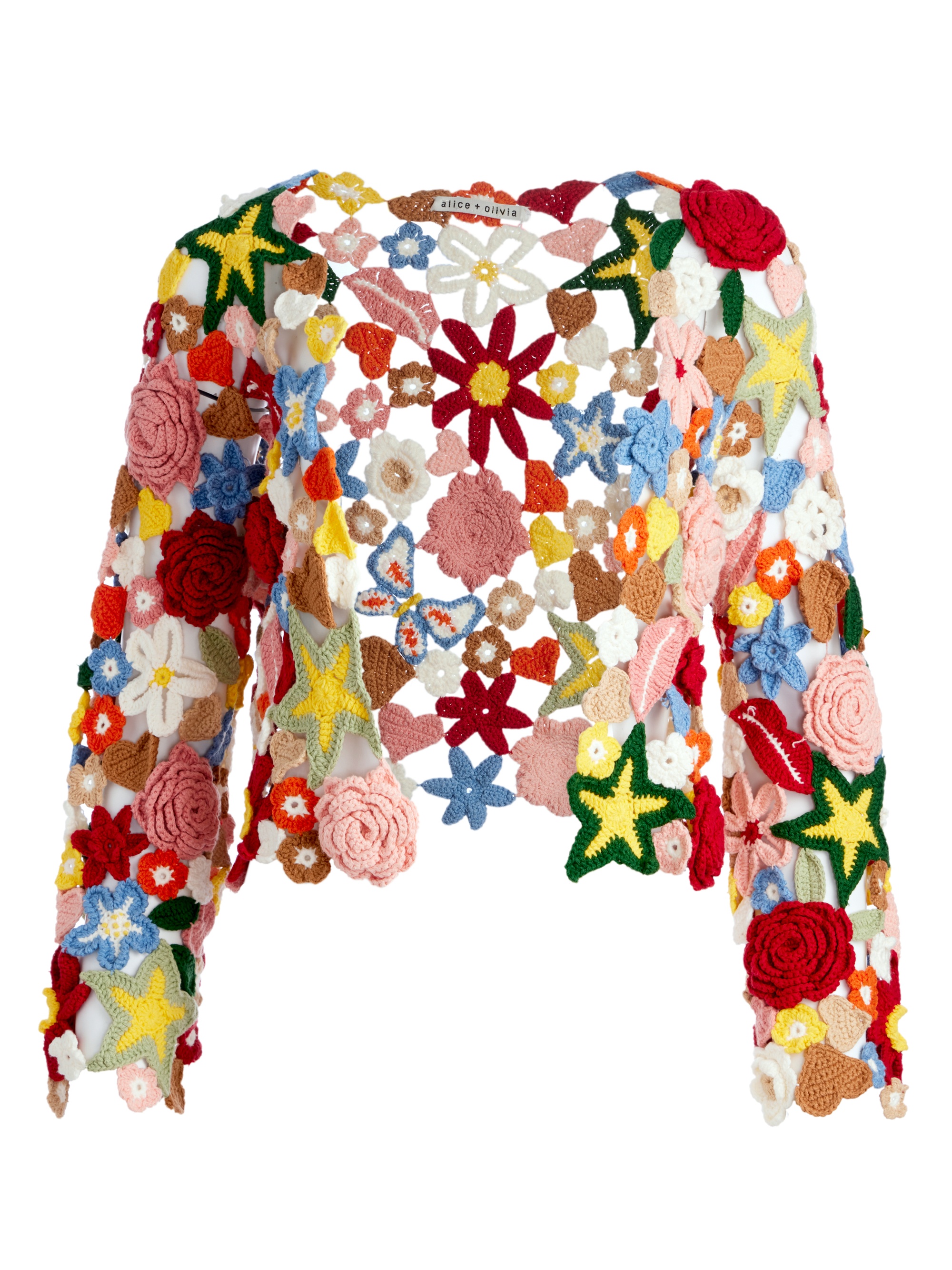 FAWN COLLAGE CARDIGAN - 1