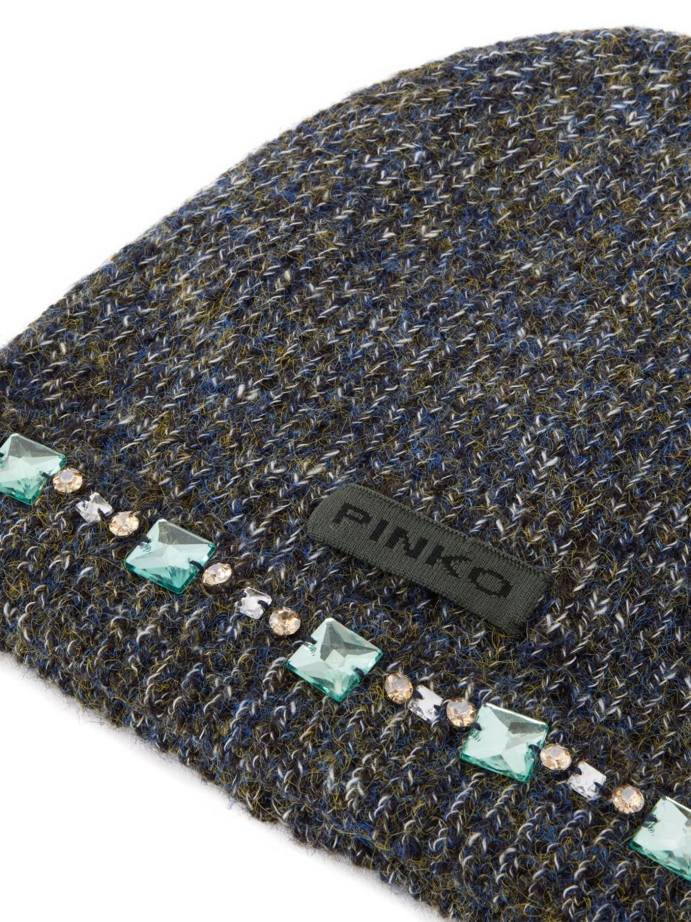 mouliné knit beanie hat - 3