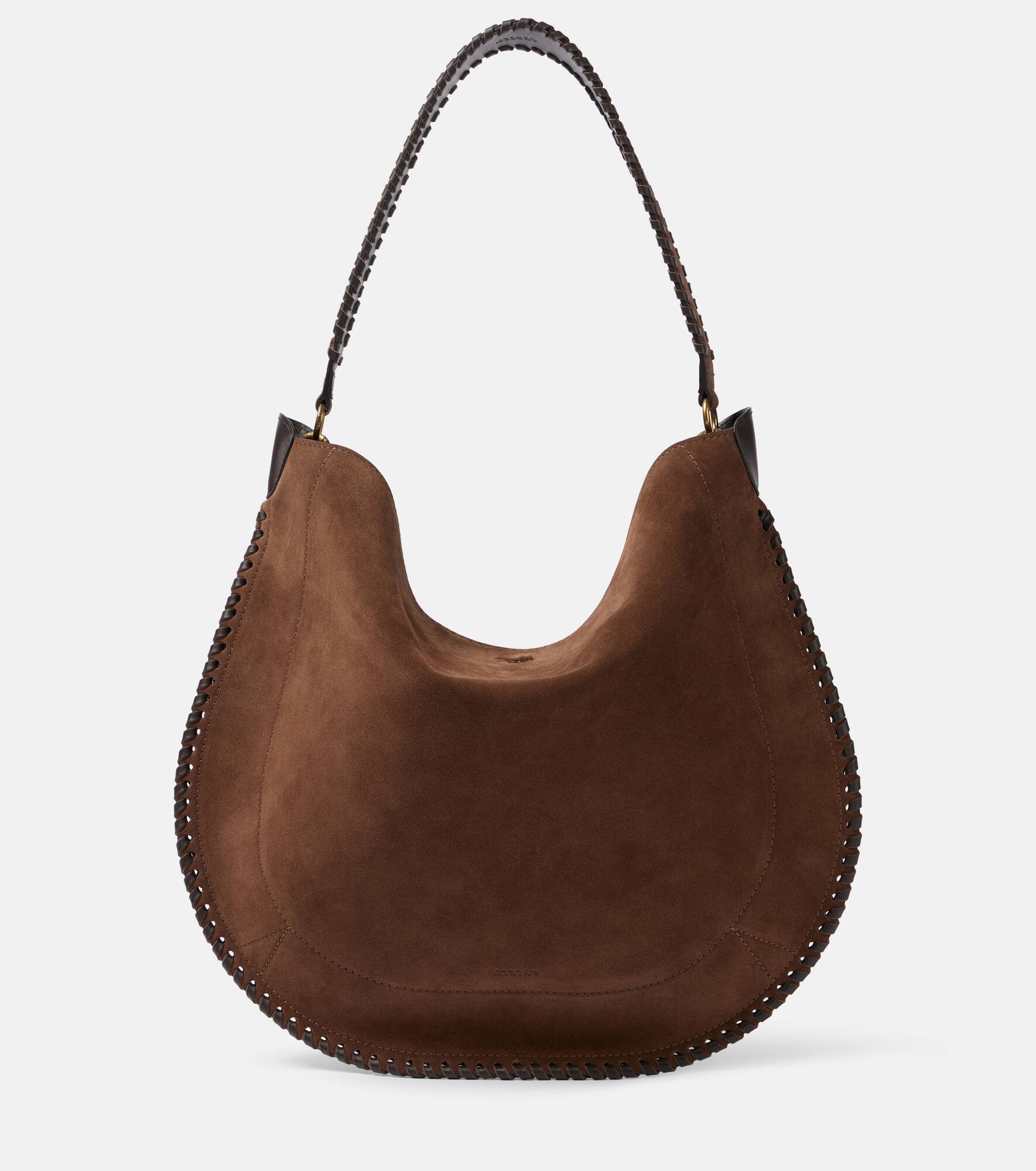 Oskan Large suede shoulder bag - 1