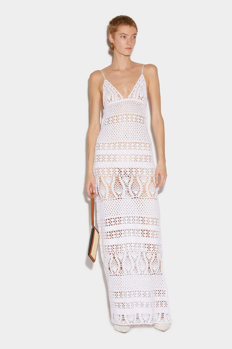 CROCHET LONG DRESS 3