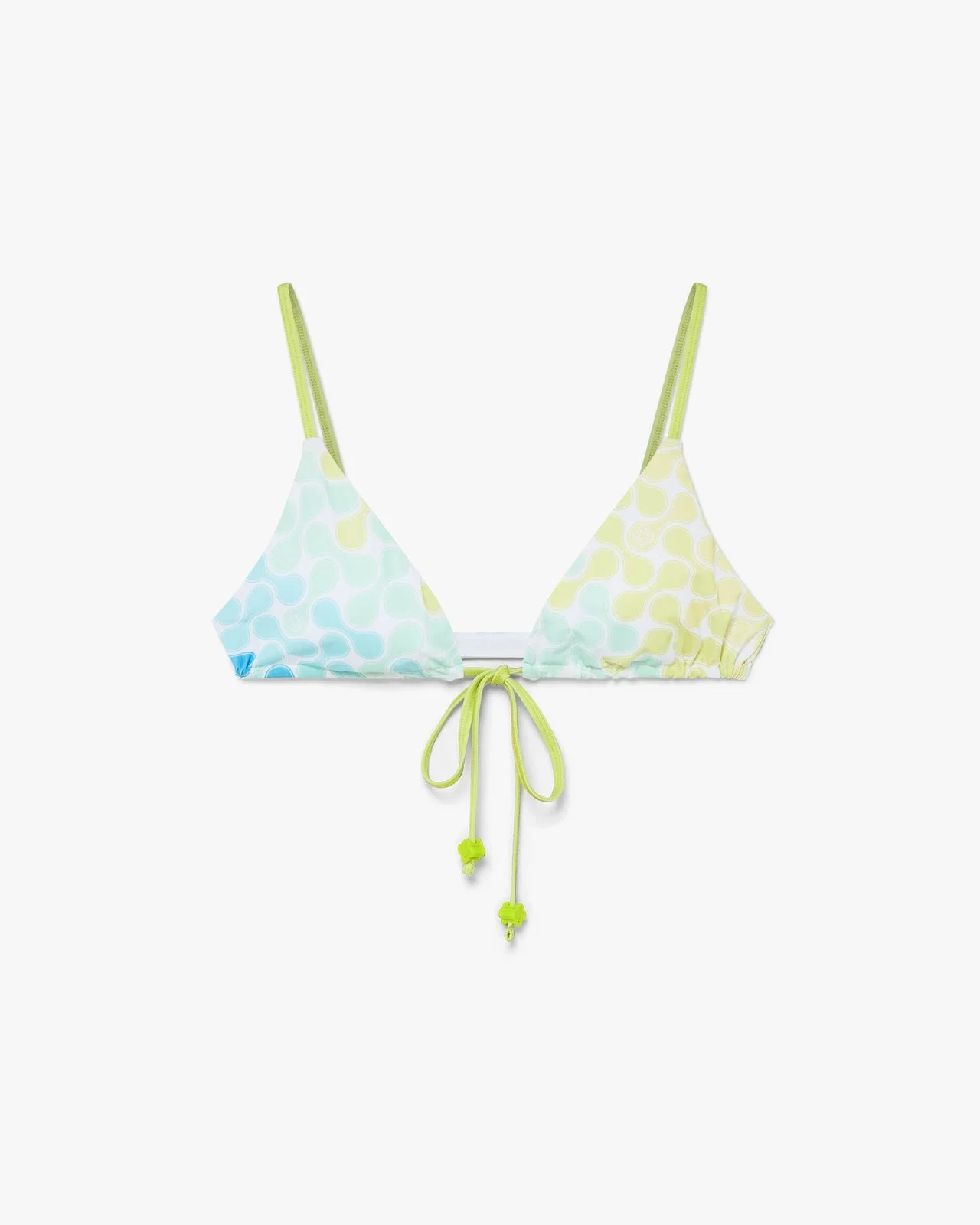 Optic Drop String Beaded Bikini Top | Casablanca Paris - 1