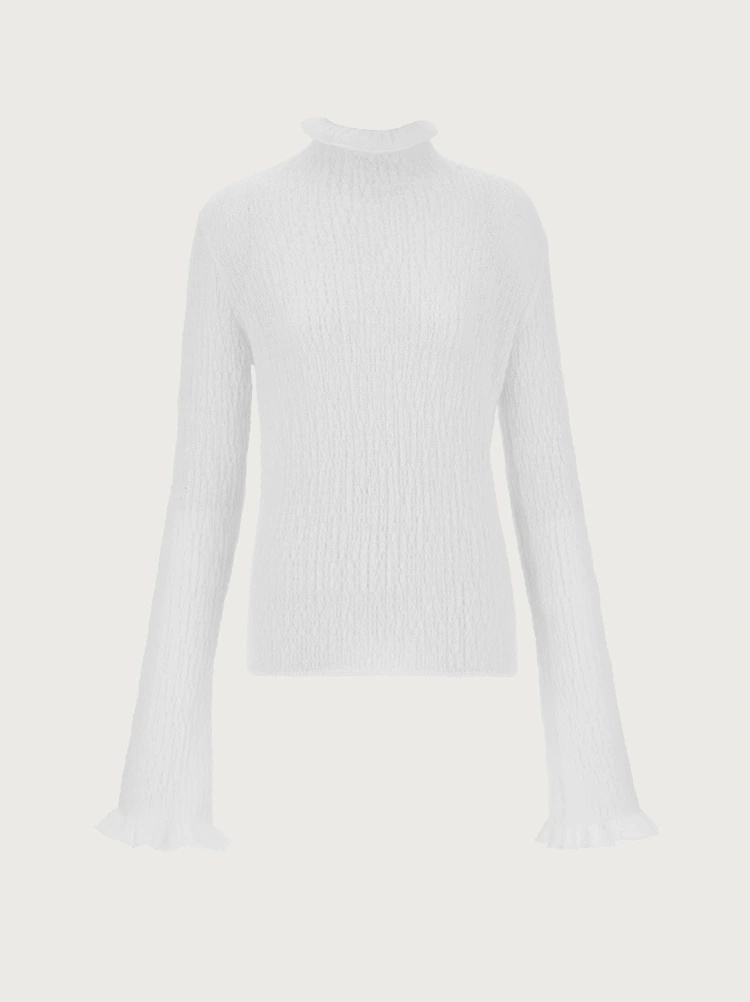 ROUCHED TURTLENECK - 1