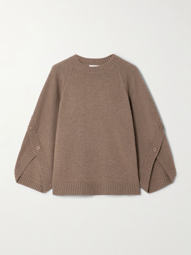 Ampex wool and cashmere-blend sweater Brown 1