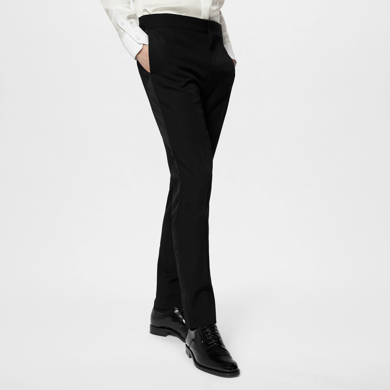 Wool Tuxedo Cigarette Pants 3