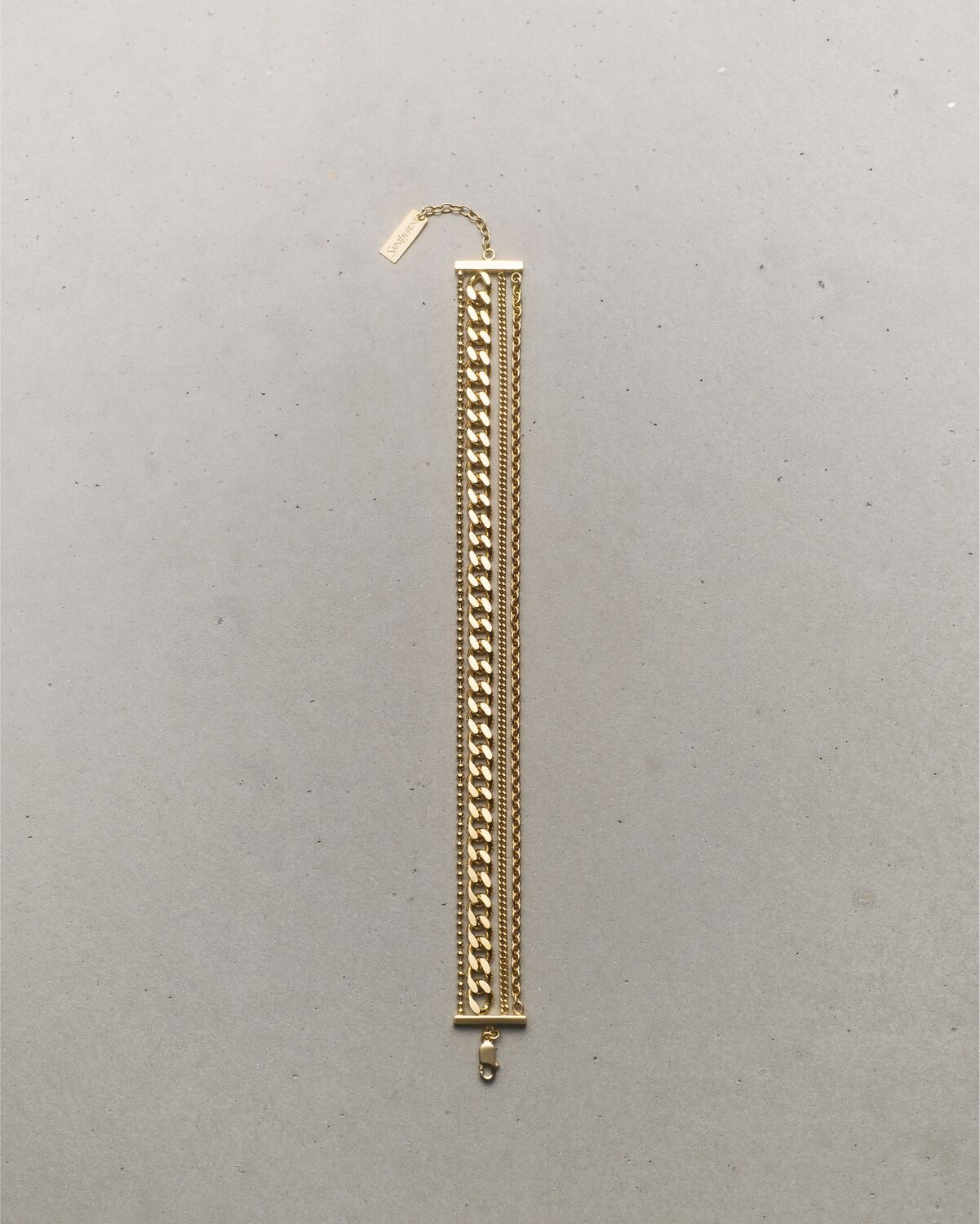 MULTI-CHAIN BRACELET IN 18K YELLOW GOLD - 1