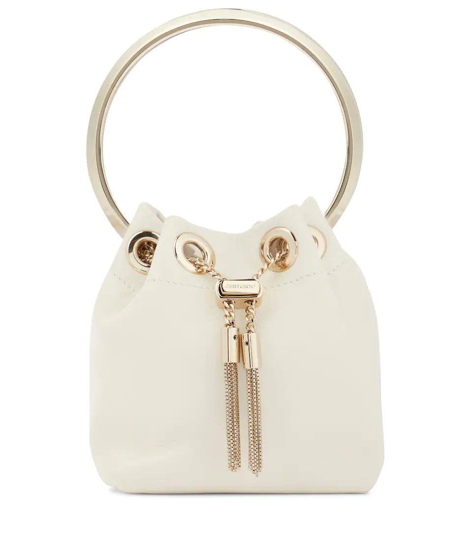 Bon Bon Micro leather bucket bag - 1