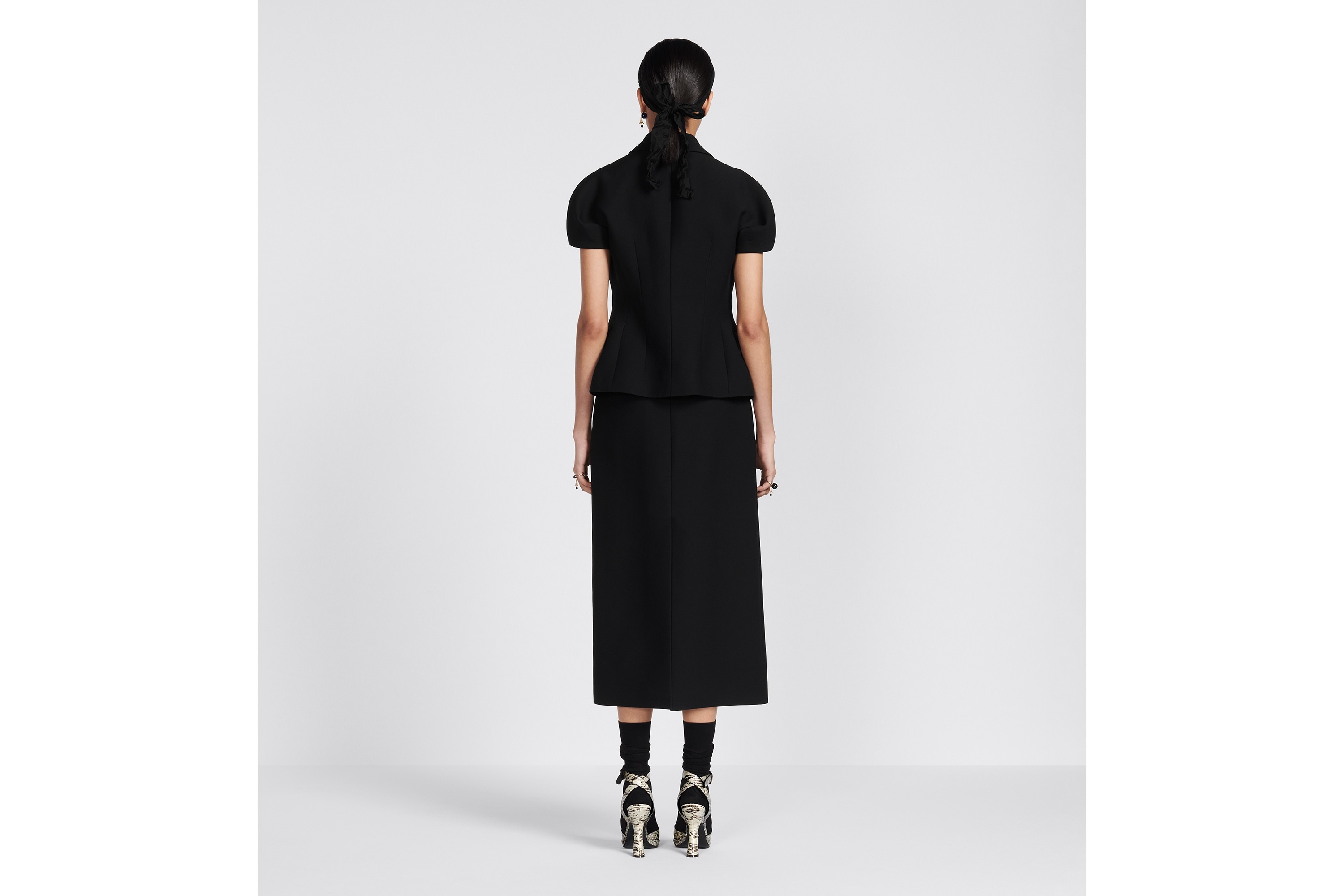 Mid-length Pencil Skirt - 6