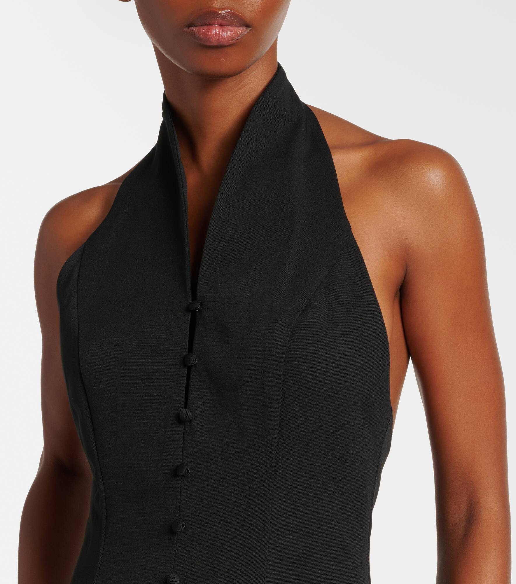 Stella cotton-blend cocktail dress - 4
