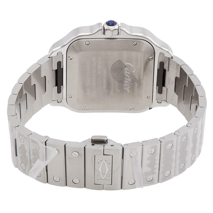 Cartier Santos Dual Time Large Model Automatic Grey Dial Men's Watch WSSA0076 - 3