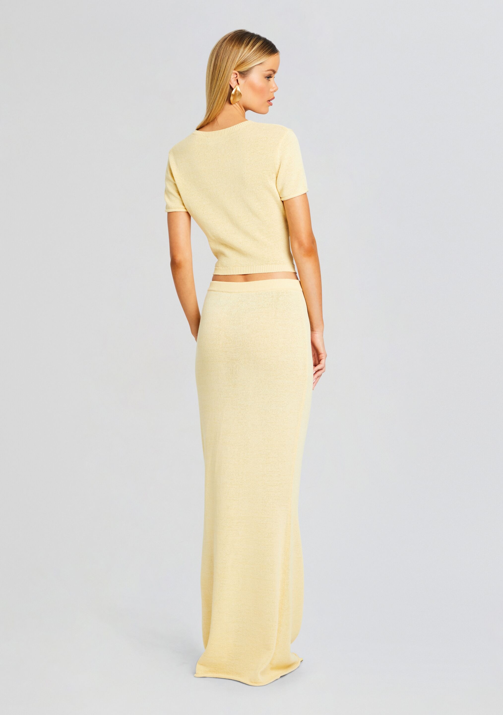 KORA KNIT MAXI SKIRT - 4