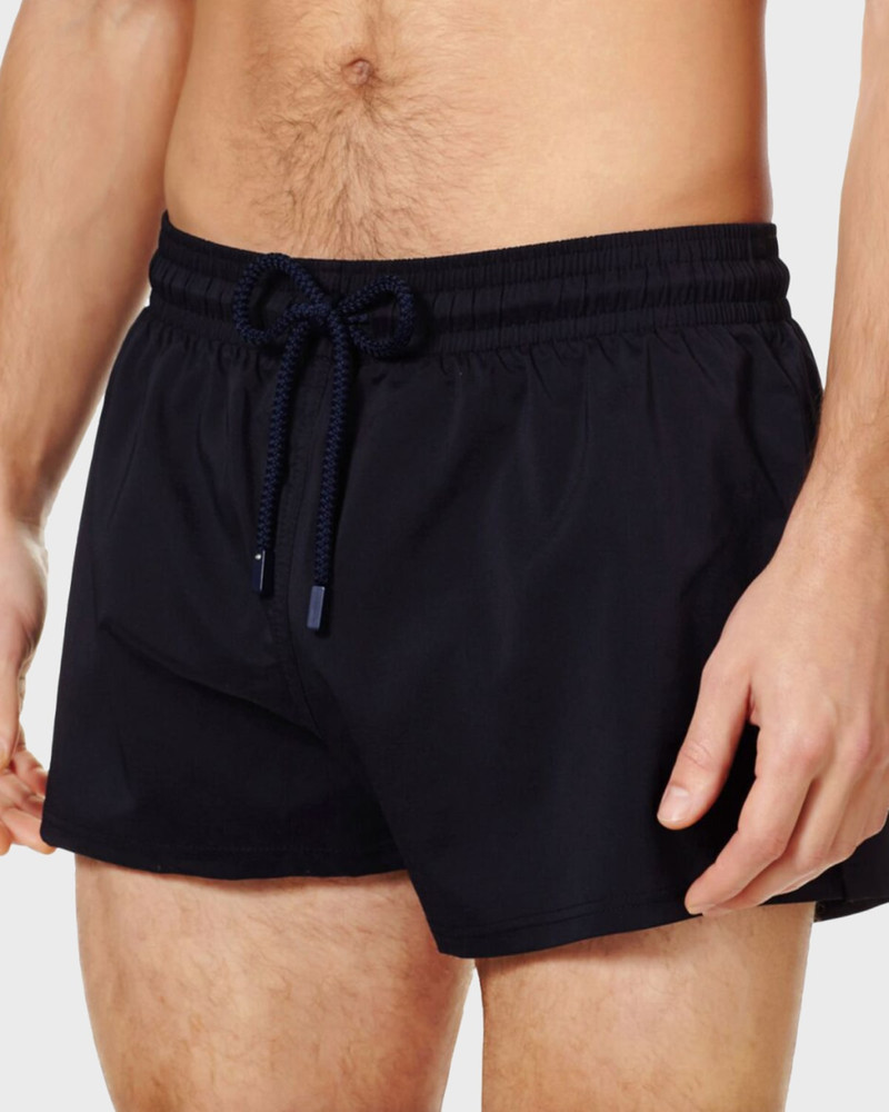 Vilebrequin Men's Unis Stretch-Solid Swim Trunks outlook