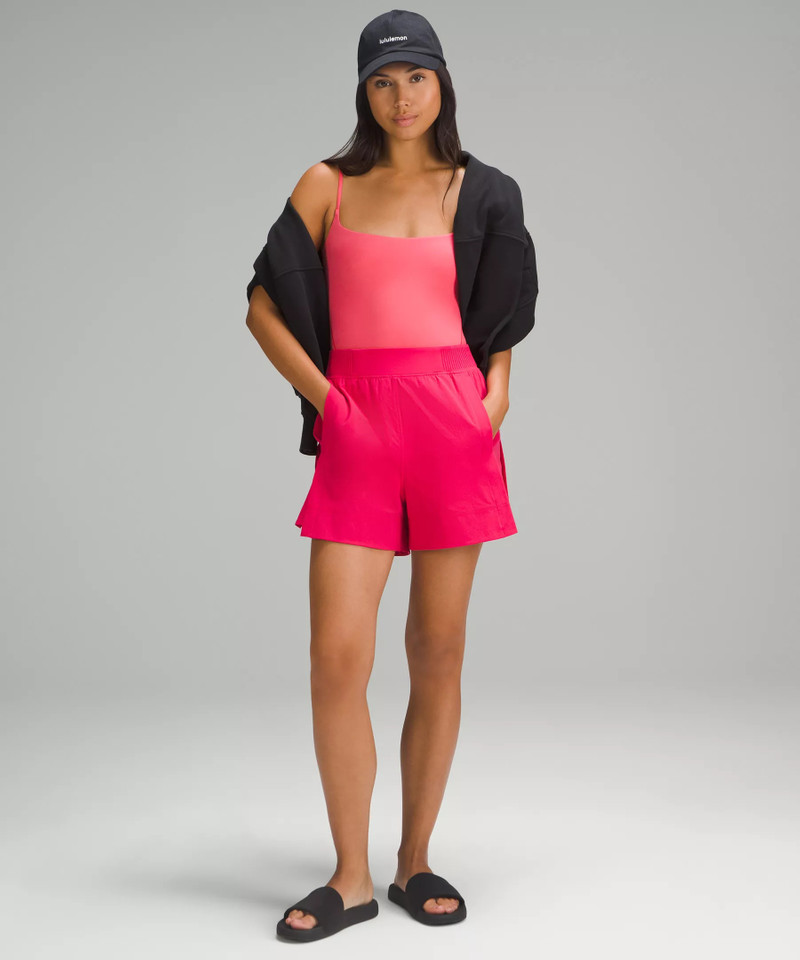 lululemon Wundermost Ultra-Soft Nulu Square-Neck Spaghetti-Strap Bodysuit outlook