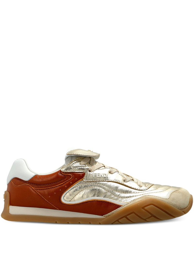 logo-plaque sneakers 1