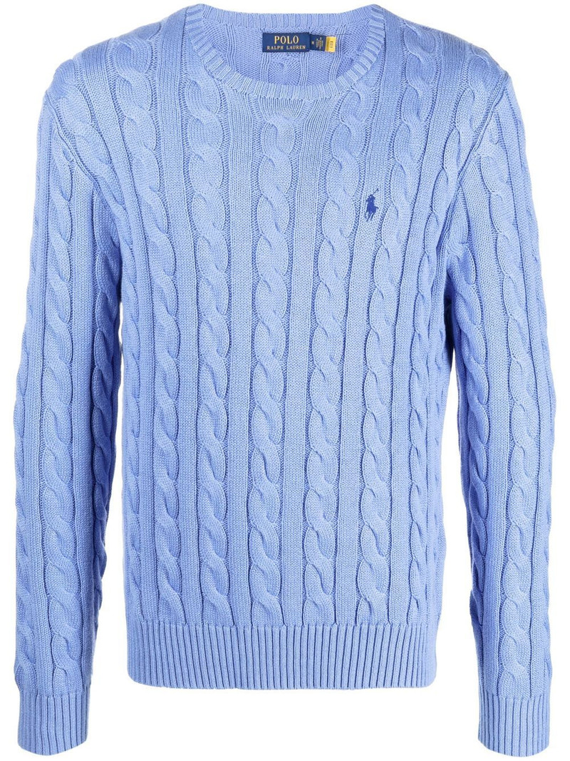 cable-knit sweater 1