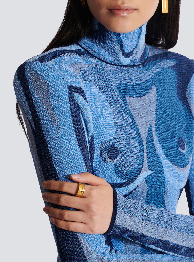 Balmain Signature Tubular ring 4