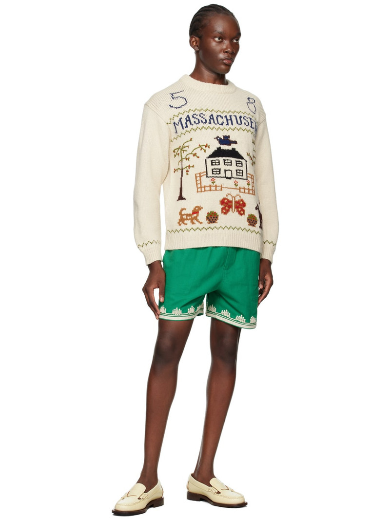 HEREU Off-White Sineu Loafers outlook