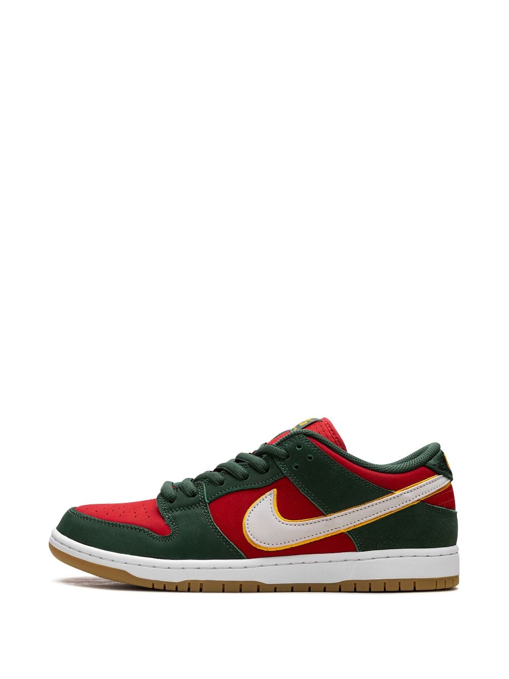 SB Dunk "Seattle Sonics - "Fir/Fire Red/University Gold" sneakers - 5