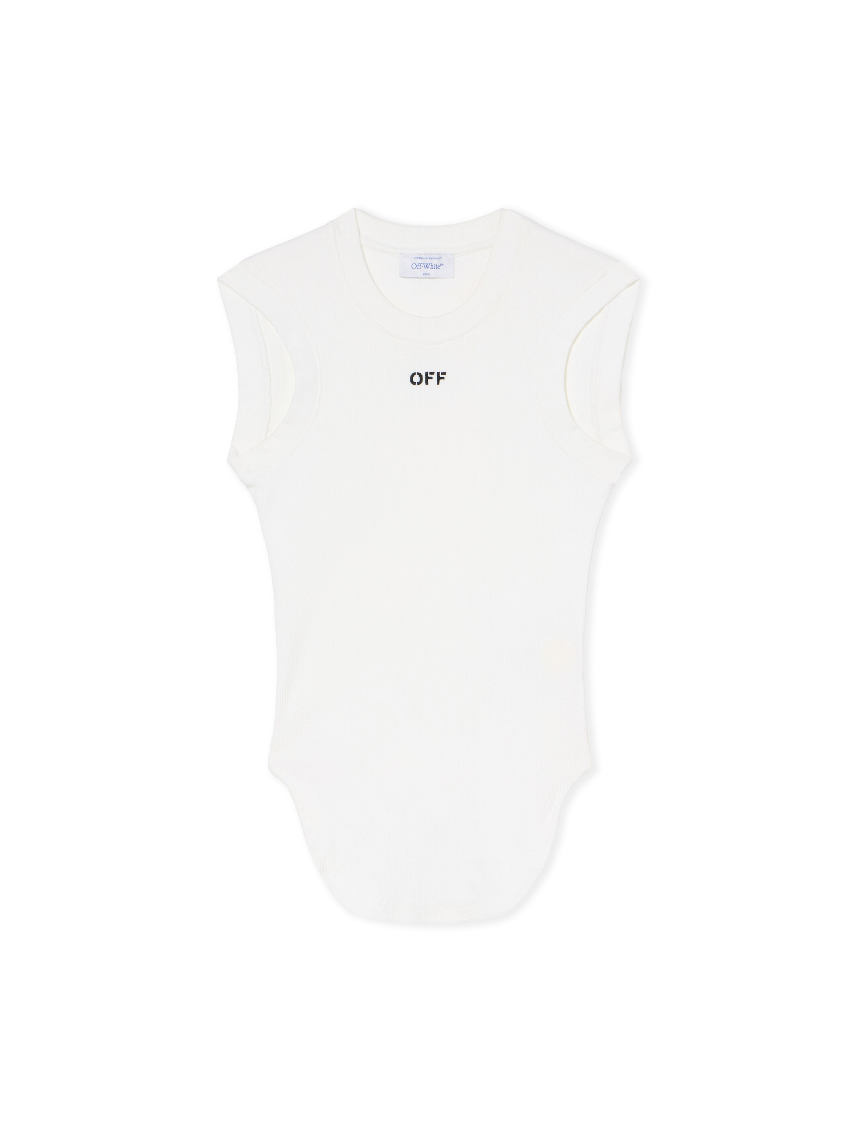Off Stamp Rib Kat Top - 2