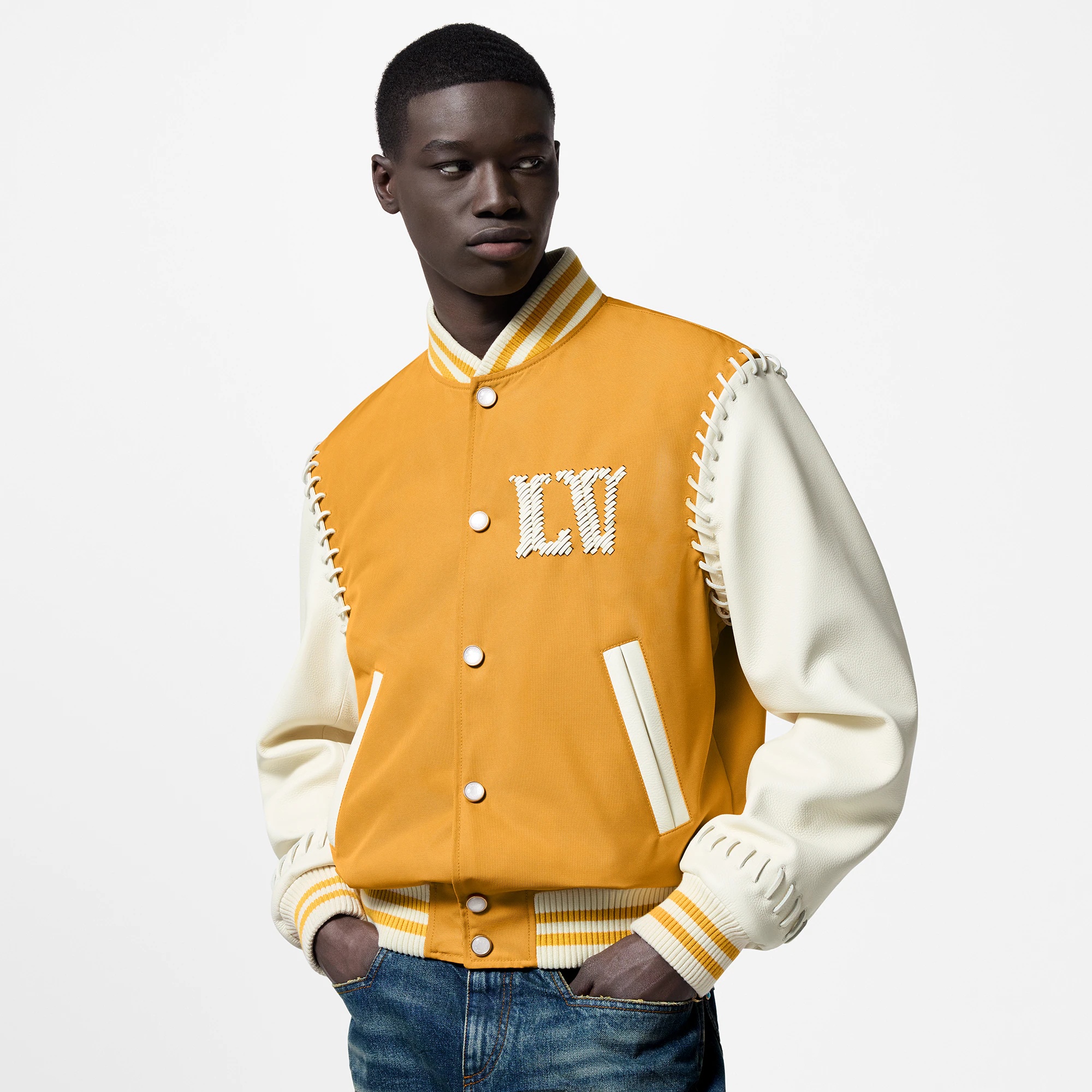 Embroidered Varsity Blouson - 2