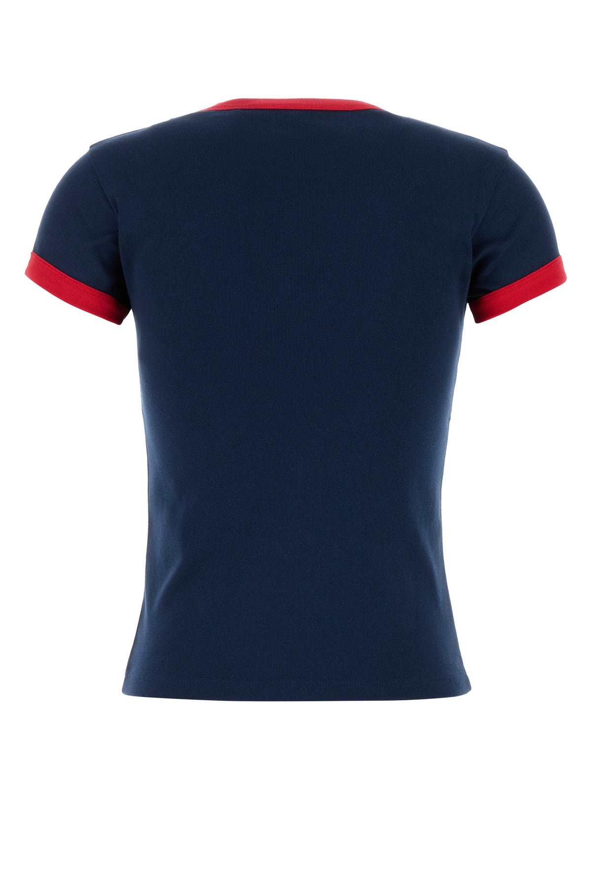 Navy blue cotton t-shirt - 2