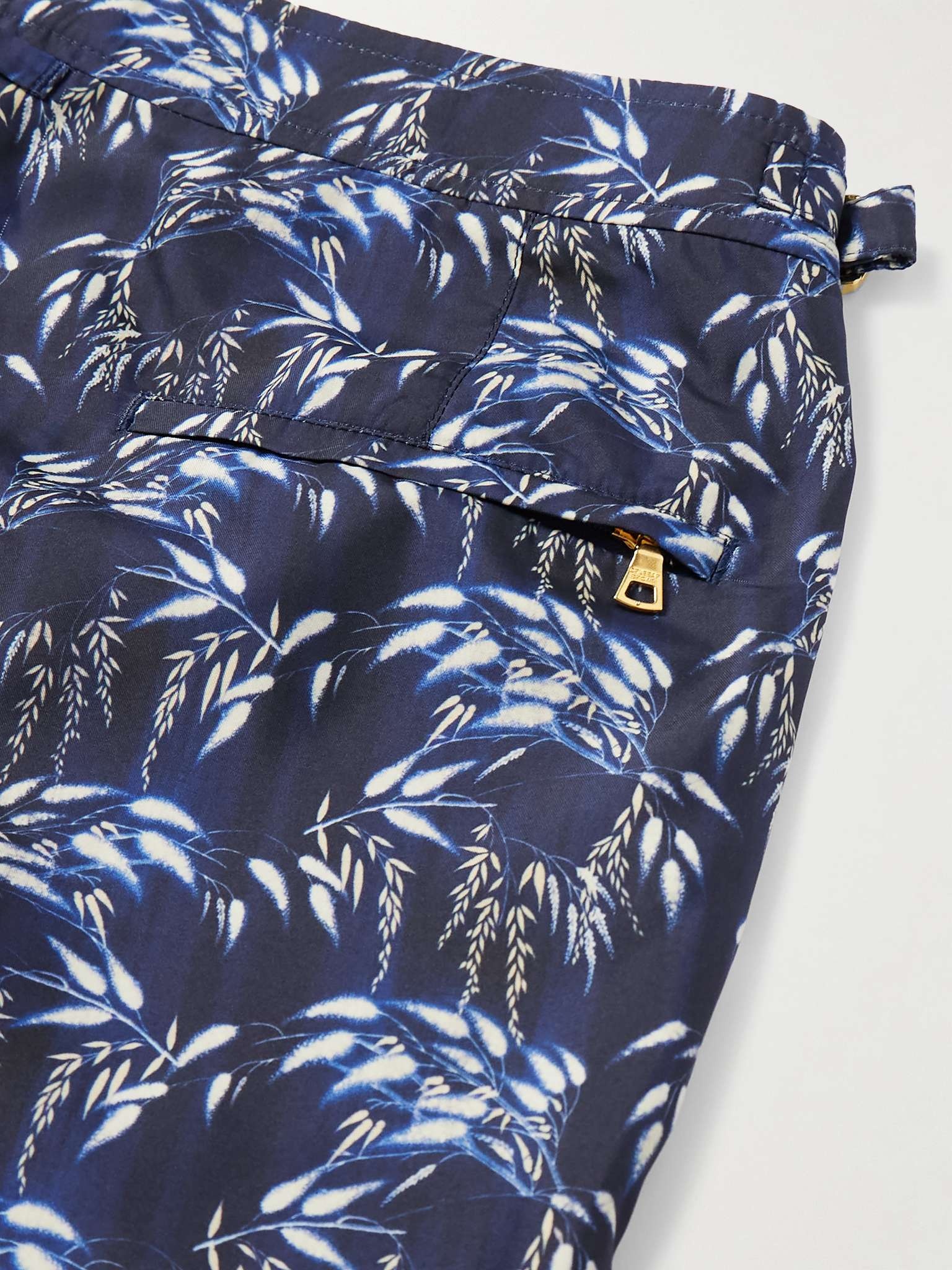 Bulldog Slim-Fit Mid-Length Printed Recycled Swim Shorts - 4
