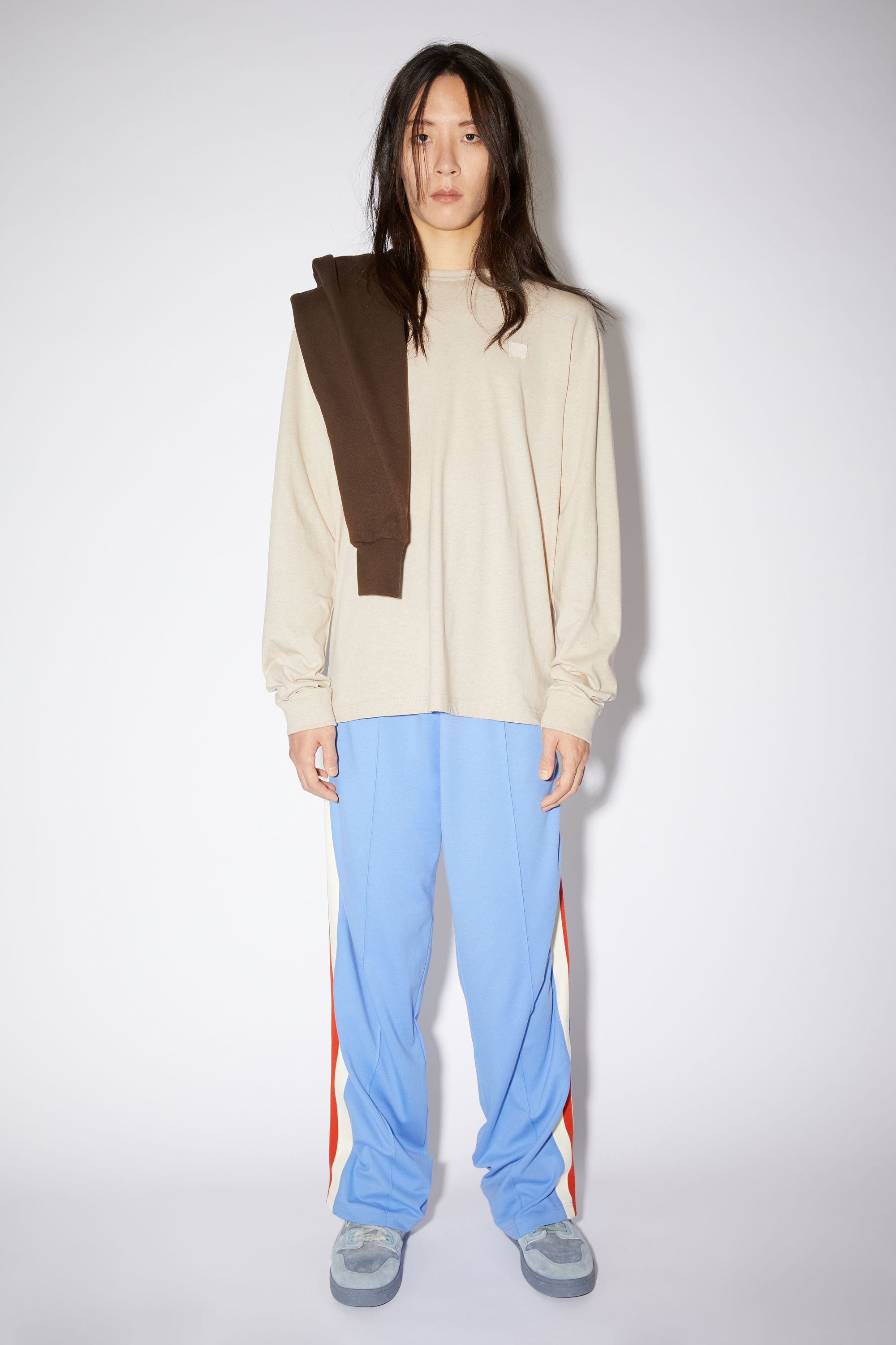 Long sleeve t-shirt - Oatmeal melange - 2