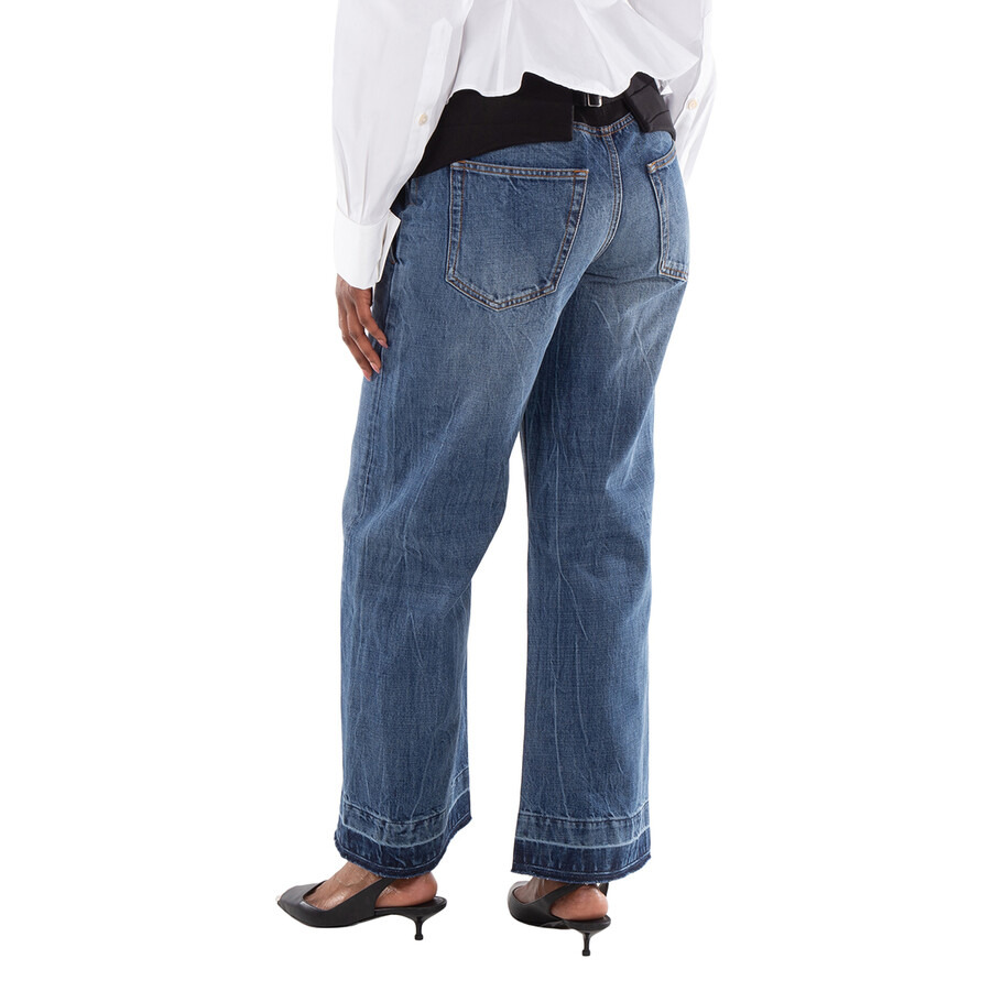 Stella McCartney Tuxedo-Inspired Denim Jeans - 3