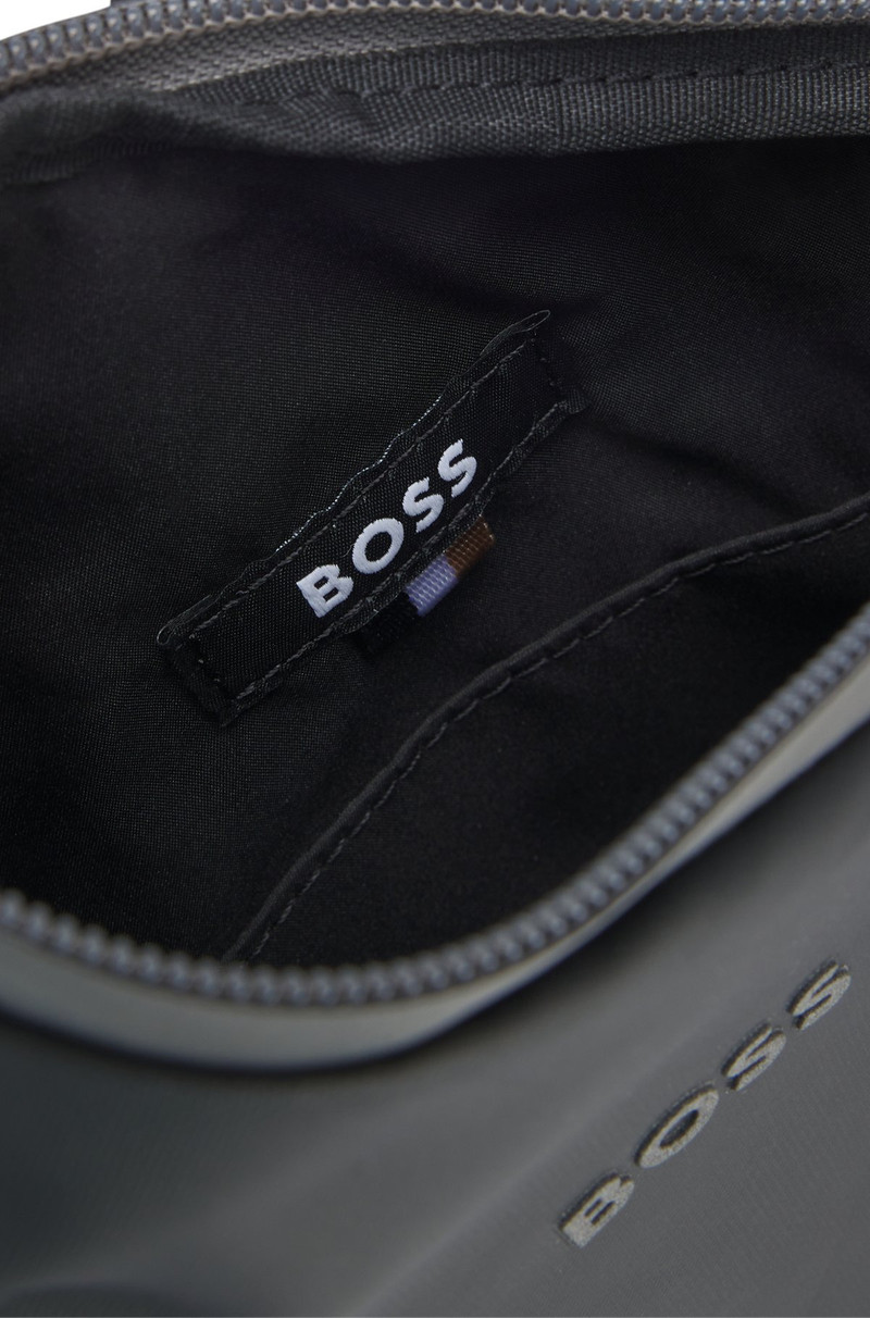FAUX-LEATHER BACKPACK WITH REFLECTIVE DETAILS 4