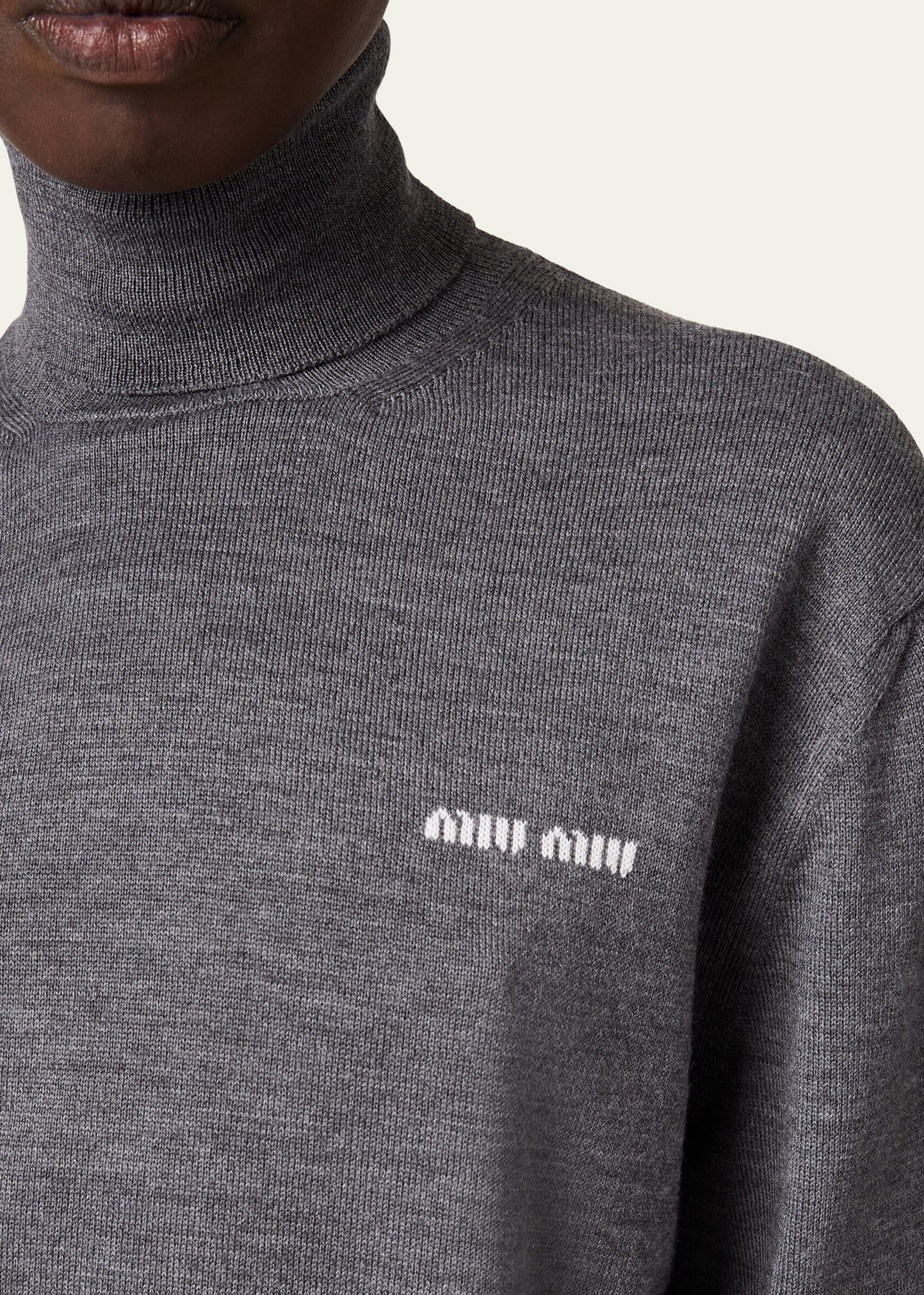 Wool Turtleneck Sweater - 4