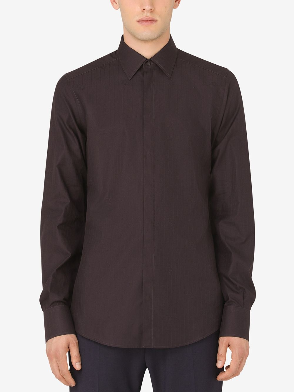 concealed button shirt - 3