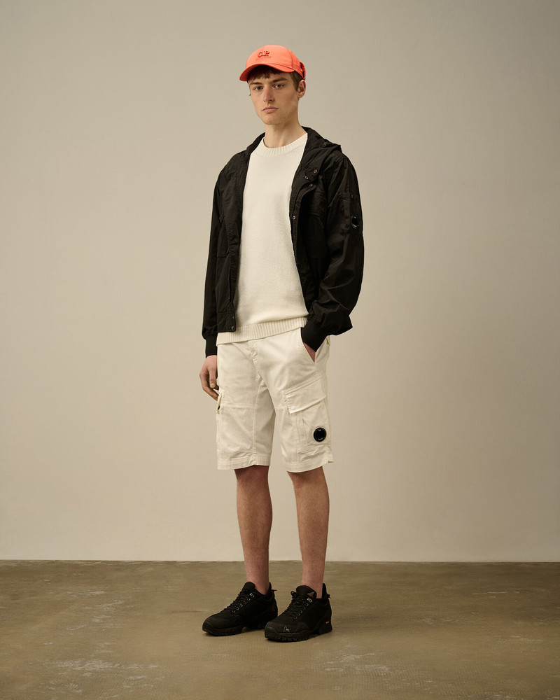 C.P. Company Stretch Sateen Cargo Shorts outlook