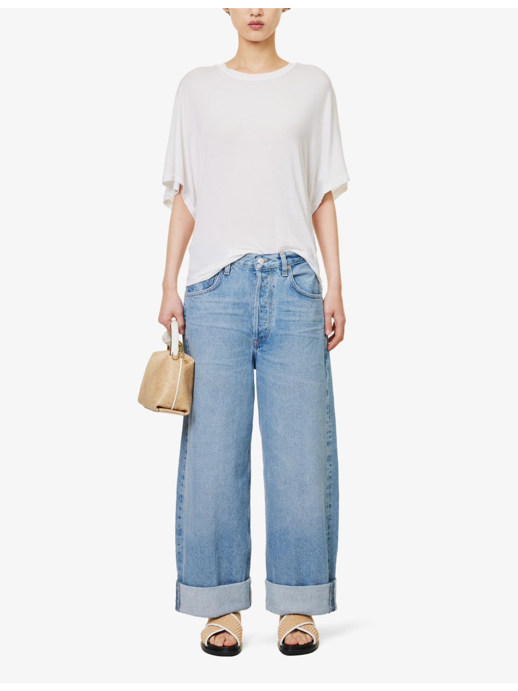 Ayla Baggy wide-leg high-rise jeans - 2