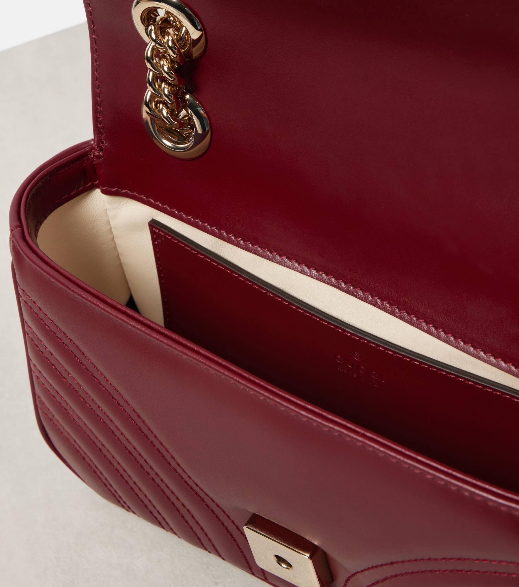 GG Marmont Mini leather shoulder bag - 3