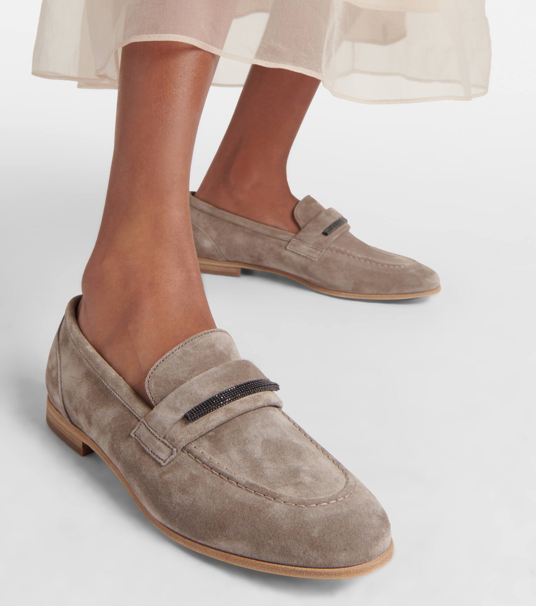 Suede loafers - 4