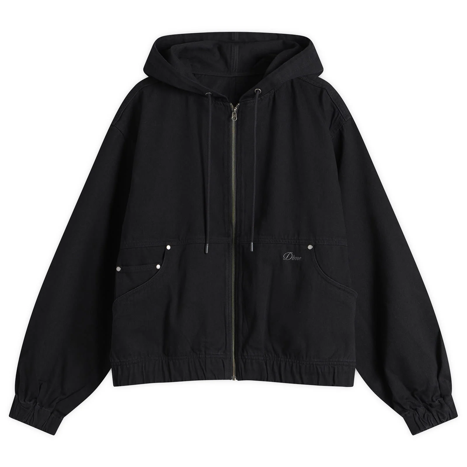 Dime Hooded Denim Jacket - 1