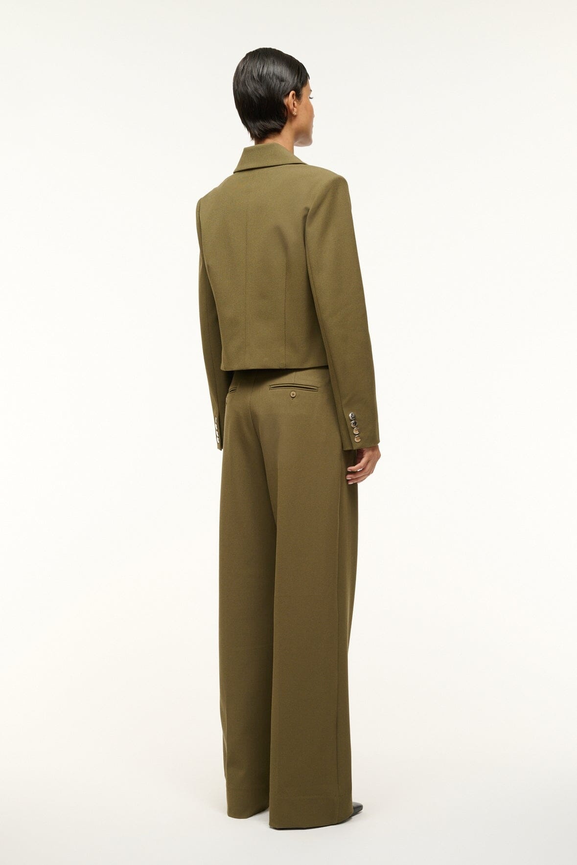 STAUD MARINO JACKET SERGEANT GREEN - 5