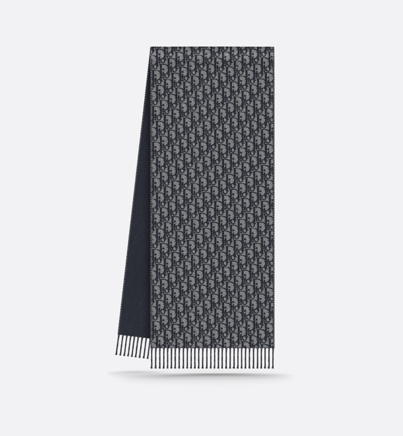 Dior Oblique Double-Sided Scarf 5