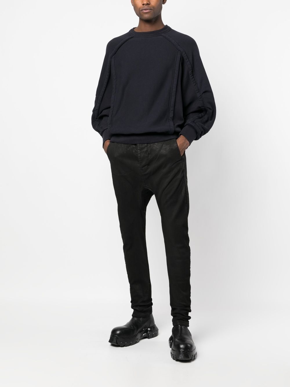 distressed slim-fit jeans - 2