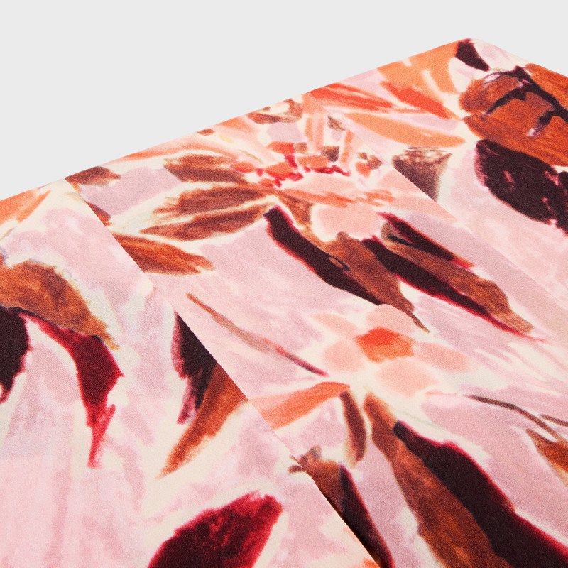 pleated skirt IN crepe de chine 3