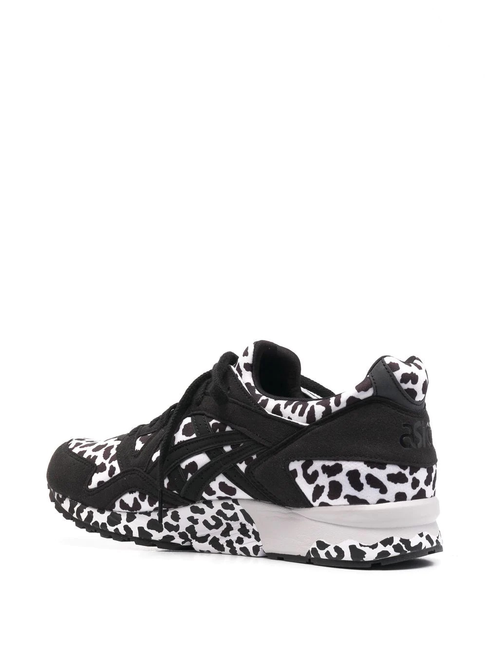 leopard-print lace-up sneakers - 3