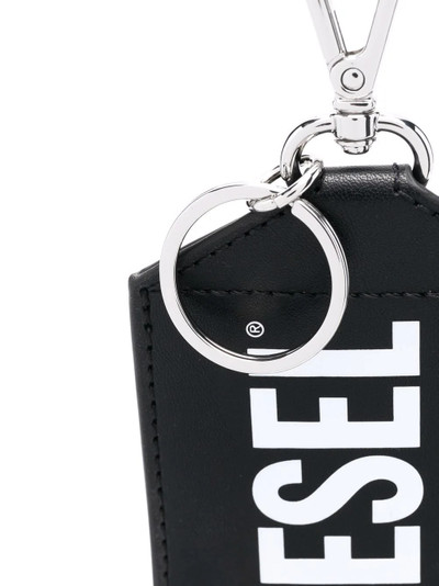 Diesel Taskbottle faux-leather keyring outlook