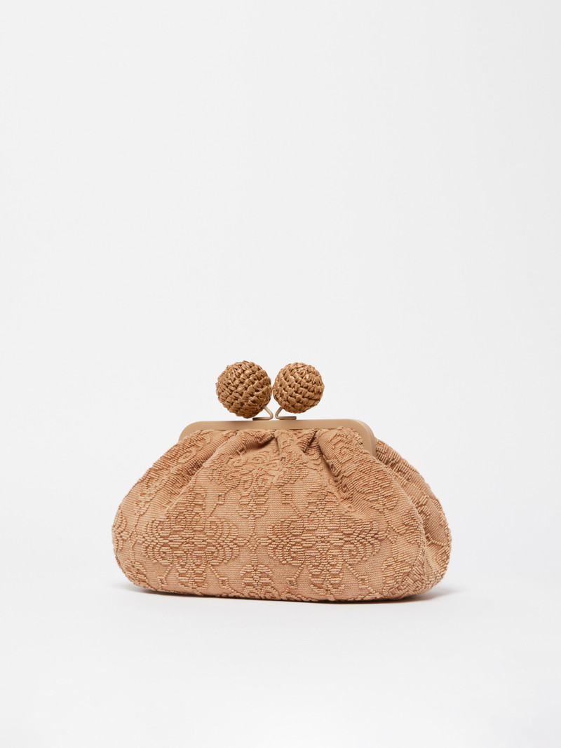 WEEKEND Max Mara OBLARE Medium Pasticcino Bag in jacquard canvas outlook