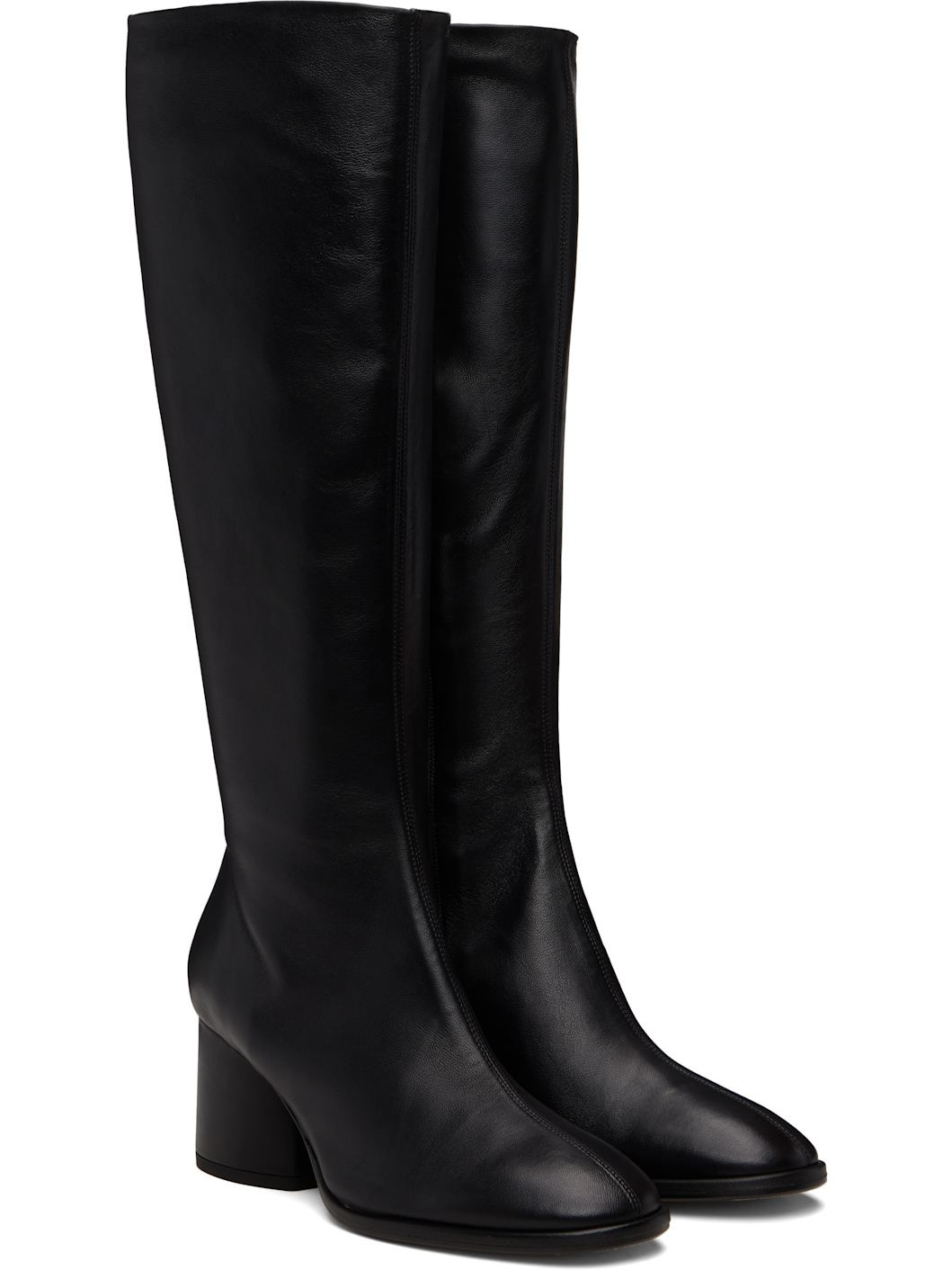 Black Alina Tall Boots - 4