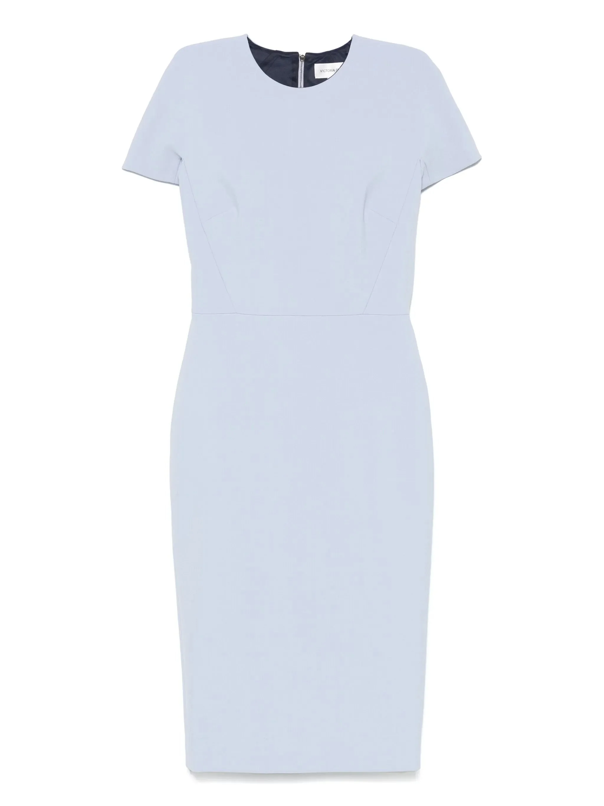 Crew-neck Midi Dress - 1