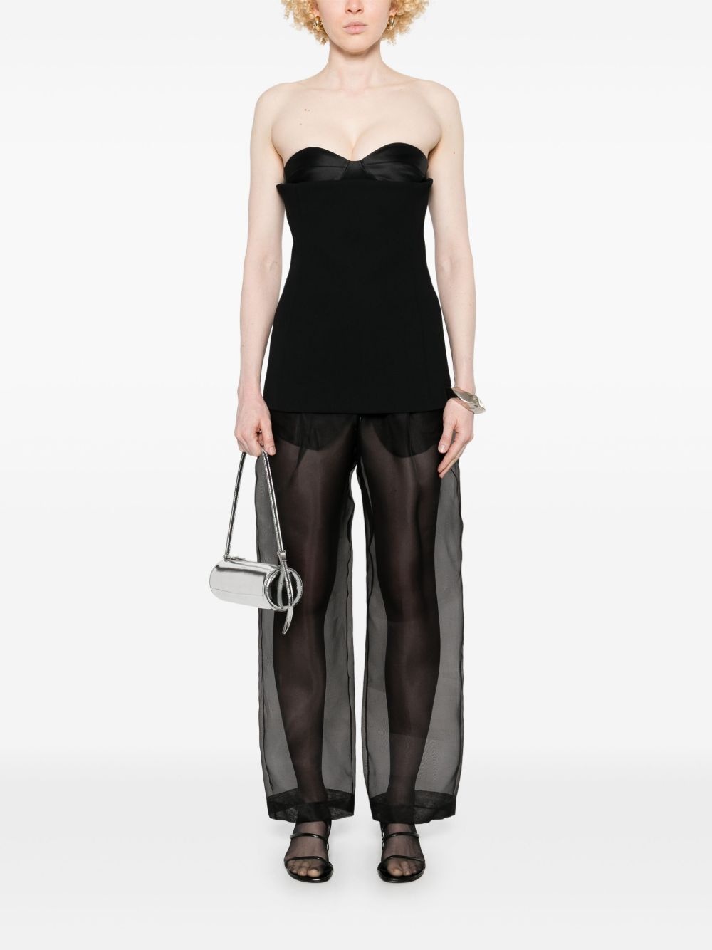 silk trousers - 2
