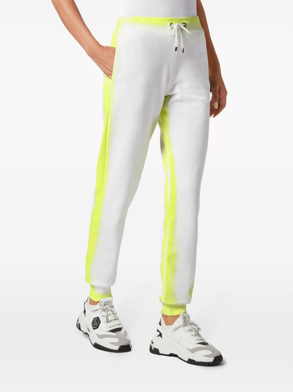 Fluo cotton track pants - 3